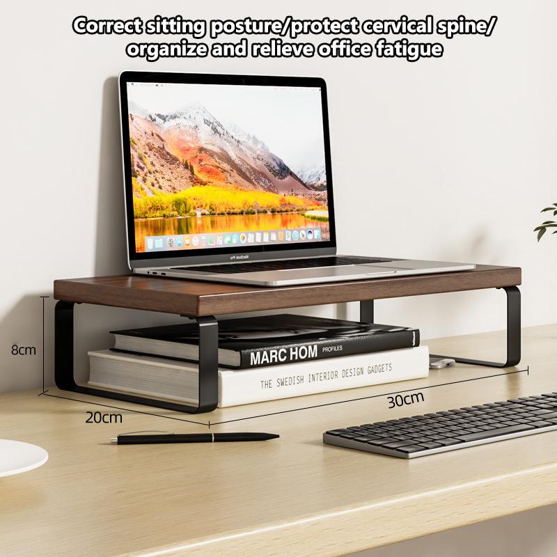 Desktop-Computer-Monitorständer Desktop-Computer-Bildschirm Erhöhter Riser PC Laptop Desktop-Monitorständer Schreibtisch-Speicher-Organizer A4 Desktop-Computer-Monitorständer Desktop-Computer-Bildschirm Erhöhter Riser PC Laptop Desktop-Monitorständer Schreibtisch-Speicher-Organizer A4 von Joom DACH