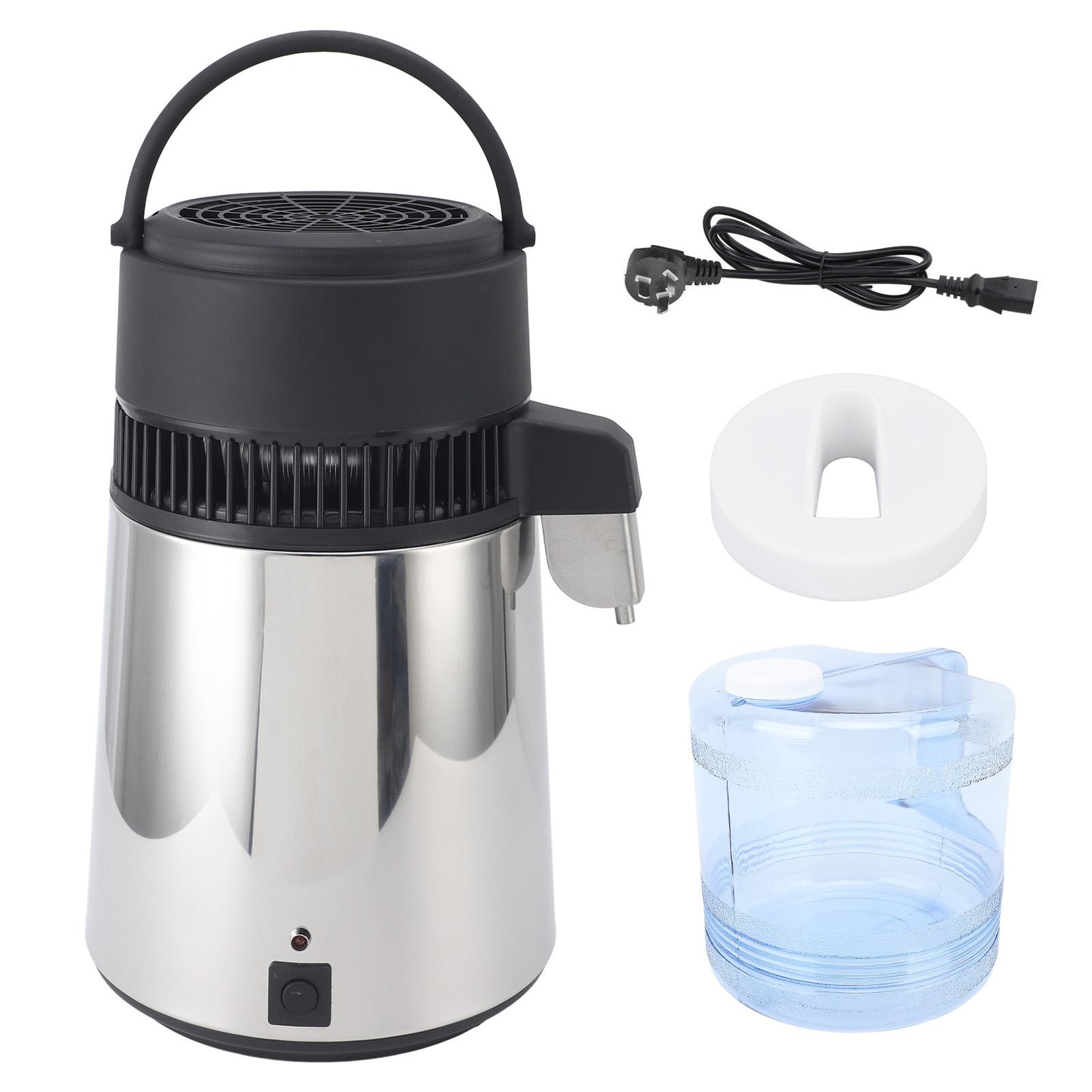 Destilliertes Wasser Maker 4L 750W Silber Einzigen Knopf Blau Flasche Übertemperatur Schutz Voll L Destilliertes Wasser Maker 4L 750W Silber Einzigen Knopf Blau Flasche Übertemperatur Schutz Voll L von Joom DACH