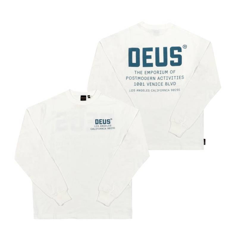 DeuS Ex Machina JoneS Herren Langarm T-Shirt Dmp251984 Vwh DMP251984 VWH (M) von Joom DACH