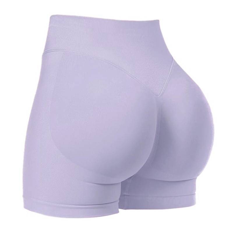 Dfyne Damen High Waist Yoga- und Laufshorts - Sportliche Fitness Hüftshorts Small von Joom DACH
