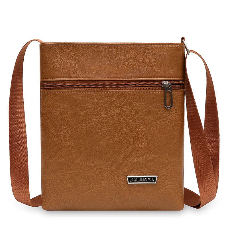 Diagonale Umhängetasche für Herren, modisch und lässig, für die Arbeit, zum Wechseln des Telefons, Herrentasche von Joom DACH