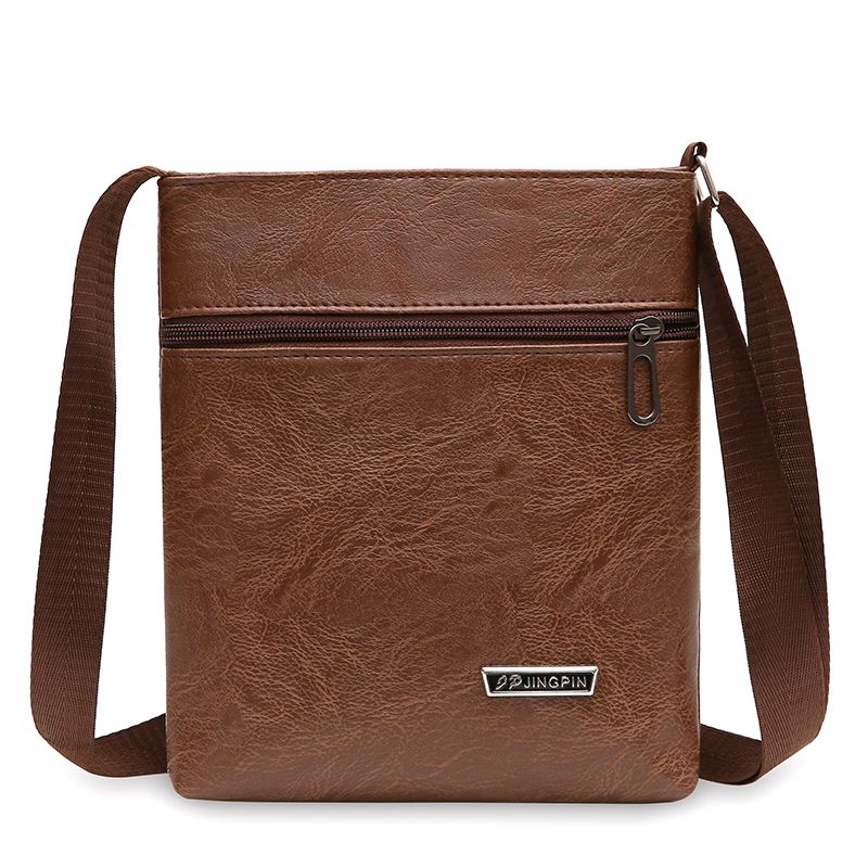 Diagonale Umhängetasche für Herren, modisch und lässig, für die Arbeit, zum Wechseln des Telefons, Herrentasche von Joom DACH