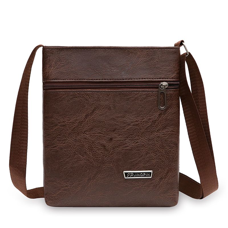 Diagonale Umhängetasche für Herren, modisch und lässig, für die Arbeit, zum Wechseln des Telefons, Herrentasche von Joom DACH