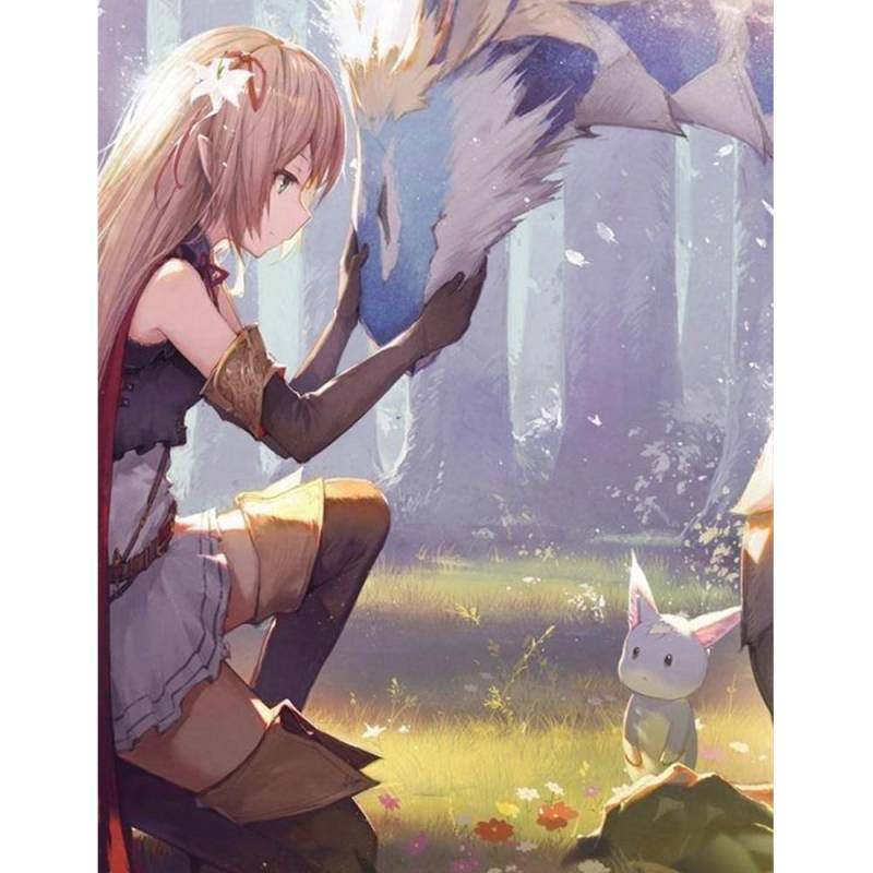 Diamant-Gemälde voller runder Diamant-Stickerei DIY Weihnachten Ankunft Bild von Strass 20X30CM von Joom DACH