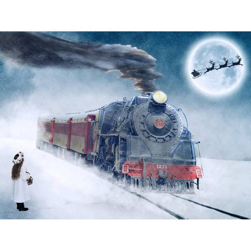 Diamant Malerei Cartoon Weihnachten Bild Perlen Volle Runde Diamant Stickerei Malerei 20X30CM von Joom DACH