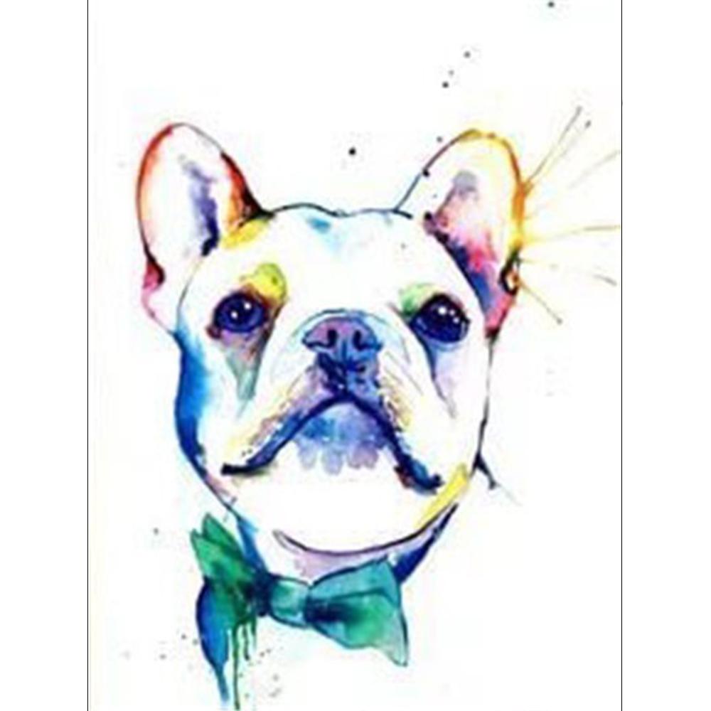 Diamant Malerei Hund Diamant Stickerei Tier Mosaik Kristall Bild von Strasssteinen 20X30CM von Joom DACH