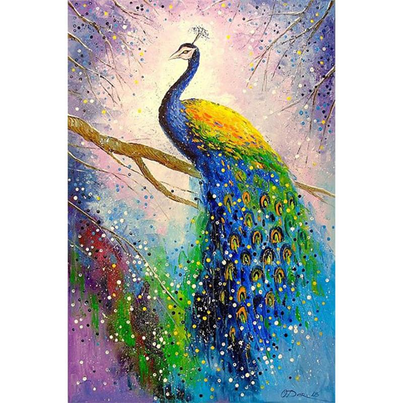 Diamant Stickerei Tier Pfau 5D DIY Diamant Malerei Diamant Mosaik Bilder Home Decor 30X40CM von Joom DACH