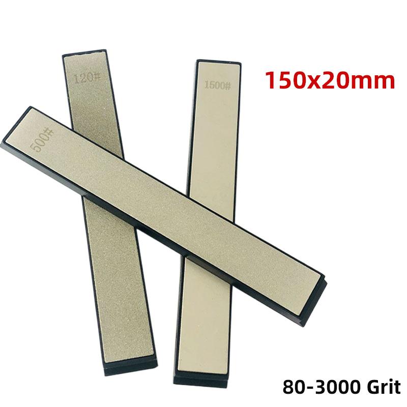 Diamantschärfer Haushalt Küche Schnellschärfwerkzeuge 80-3000 # Schere Andere Steine ​​Steinschleifstein Schärfer Messerset Messer mit festem Winkel 150X20mm 800Grit von Joom DACH