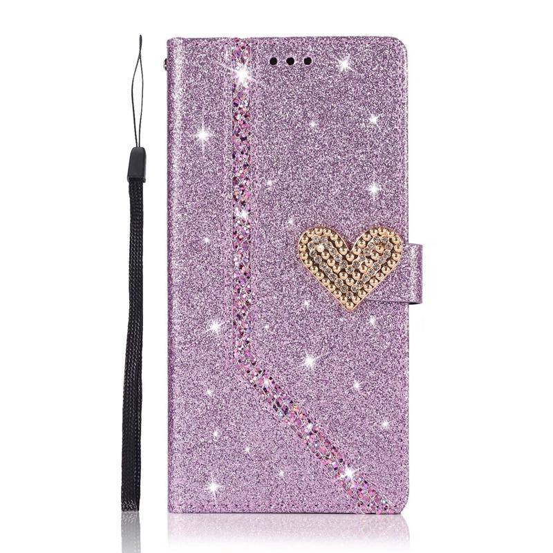 Diamond Heart Glitter Powders Wallet Case mit Kartenfächern Fotorahmen für iPhone Samsung Huawei Standhalter Flip Cases Cover iPhone 13 violett Diamond Heart Glitter Powders Wallet Case mit Kartenfächern Fotorahmen für iPhone Samsung Huawei Standhalter Flip Cases Cover iPhone 13 violett von Joom DACH