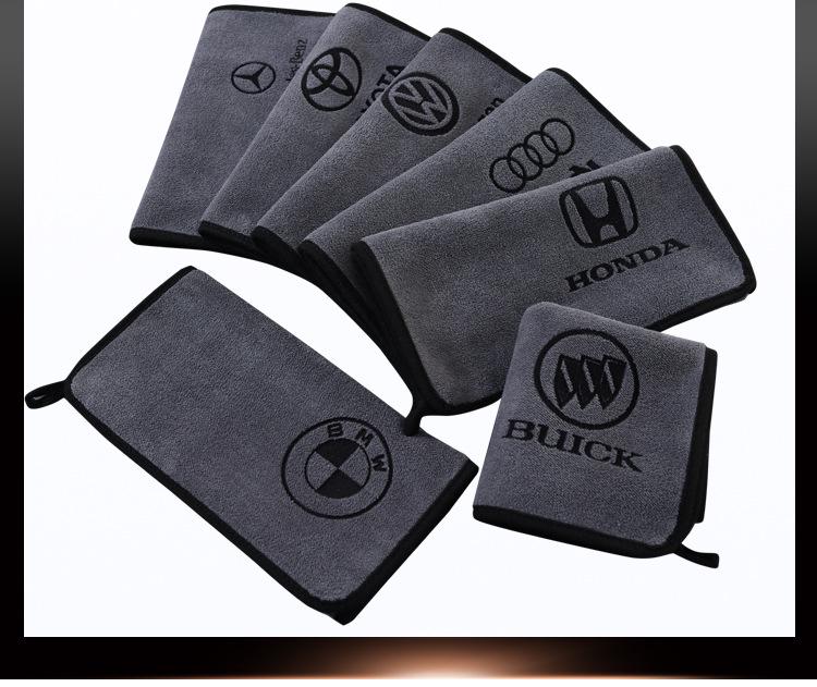 Dickes Saugfähiges Auto Innenraum Logo Handtuch 30x30 cm von Joom DACH