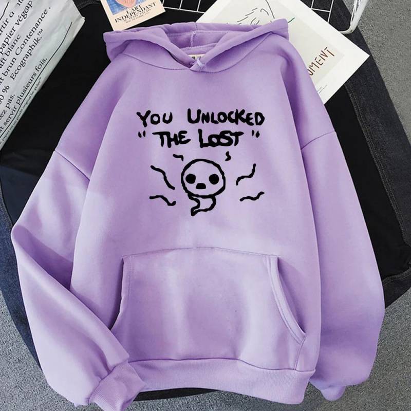 Die Bindung von Isaac Herbst Winter Hoodies Frauen Sweatshirt Langarm Brief Drucken Mit Kapuze Casual Cartoon Plus Unisex Sportwear XXXL licht lila Die Bindung von Isaac Herbst Winter Hoodies Frauen Sweatshirt Langarm Brief Drucken Mit Kapuze Casual Cartoon Plus Unisex Sportwear XXXL licht lila von Joom DACH
