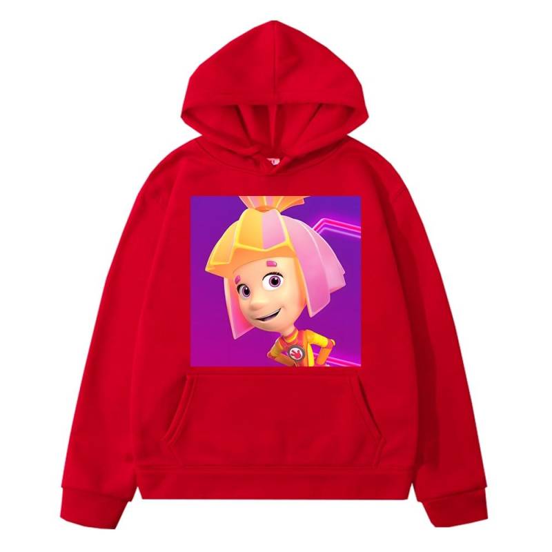 Die Fixies Hoodies Kinderkleidung Fleece Sweatshirt Mädchen Jungen Kleidung y2k Sudadera Herbst Anime Hoodie Pullover Kinderkleidung 130 rot von Joom DACH