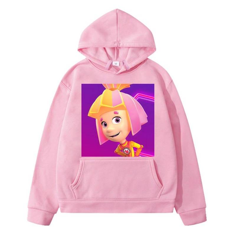 Die Fixies Hoodies Kinderkleidung Fleece Sweatshirt Mädchen Jungen Kleidung y2k Sudadera Herbst Anime Hoodie Pullover Kinderkleidung 130 rosa von Joom DACH
