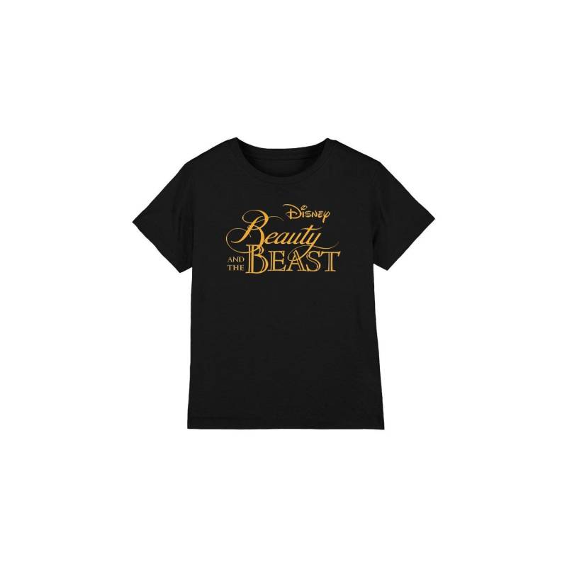 Die Schöne und das Biest Kinder/Kinder Logo T-Shirt 7-8 Years schwarz von Joom DACH