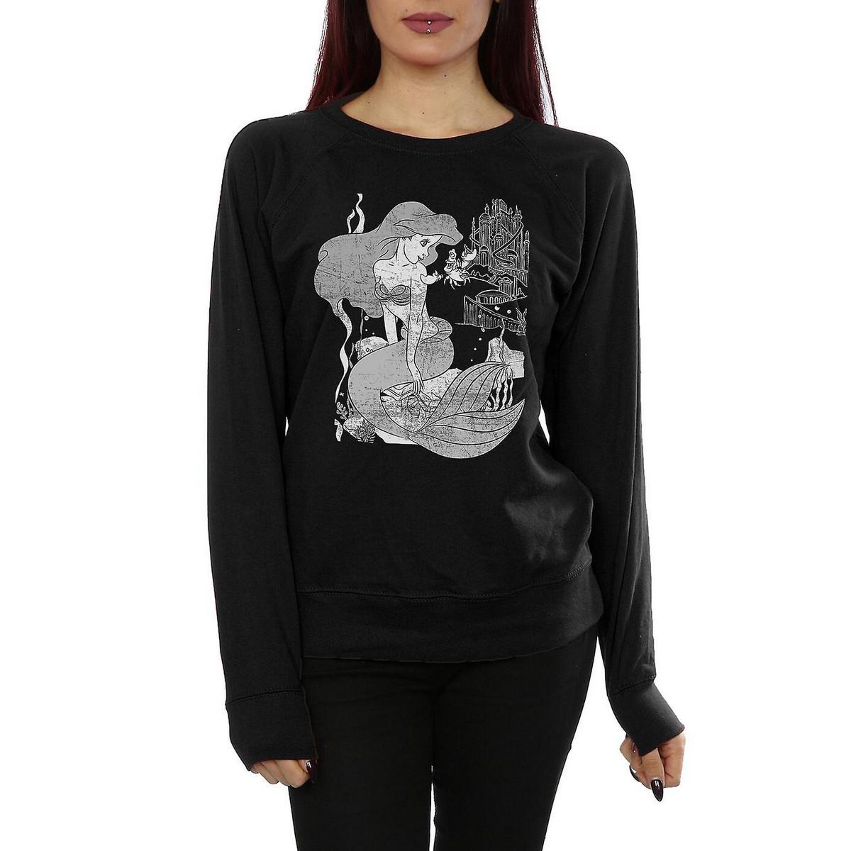 Die kleine Meerjungfrau Damen/Damen Baumwoll-Sweatshirt XXL schwarz Die kleine Meerjungfrau Damen/Damen Baumwoll-Sweatshirt XXL schwarz von Joom DACH