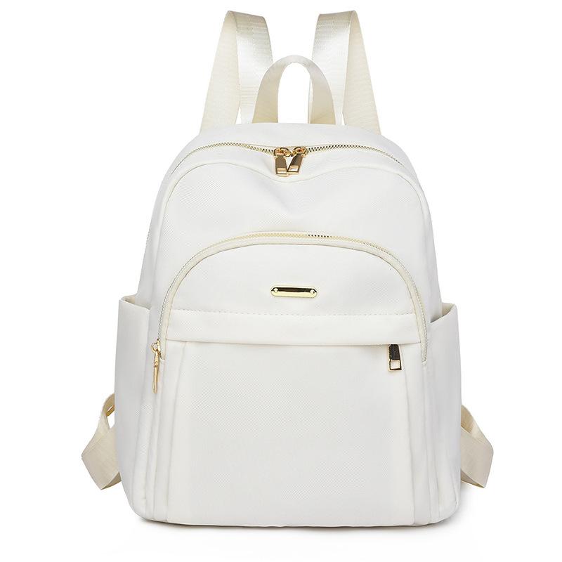 Dieser Herbst- und Winter-Leichtrucksack aus Oxford-Gewebe ist eine modische und vielseitige Damen-Reisetasche mit großem Fassungsvermögen. weiß von Joom DACH