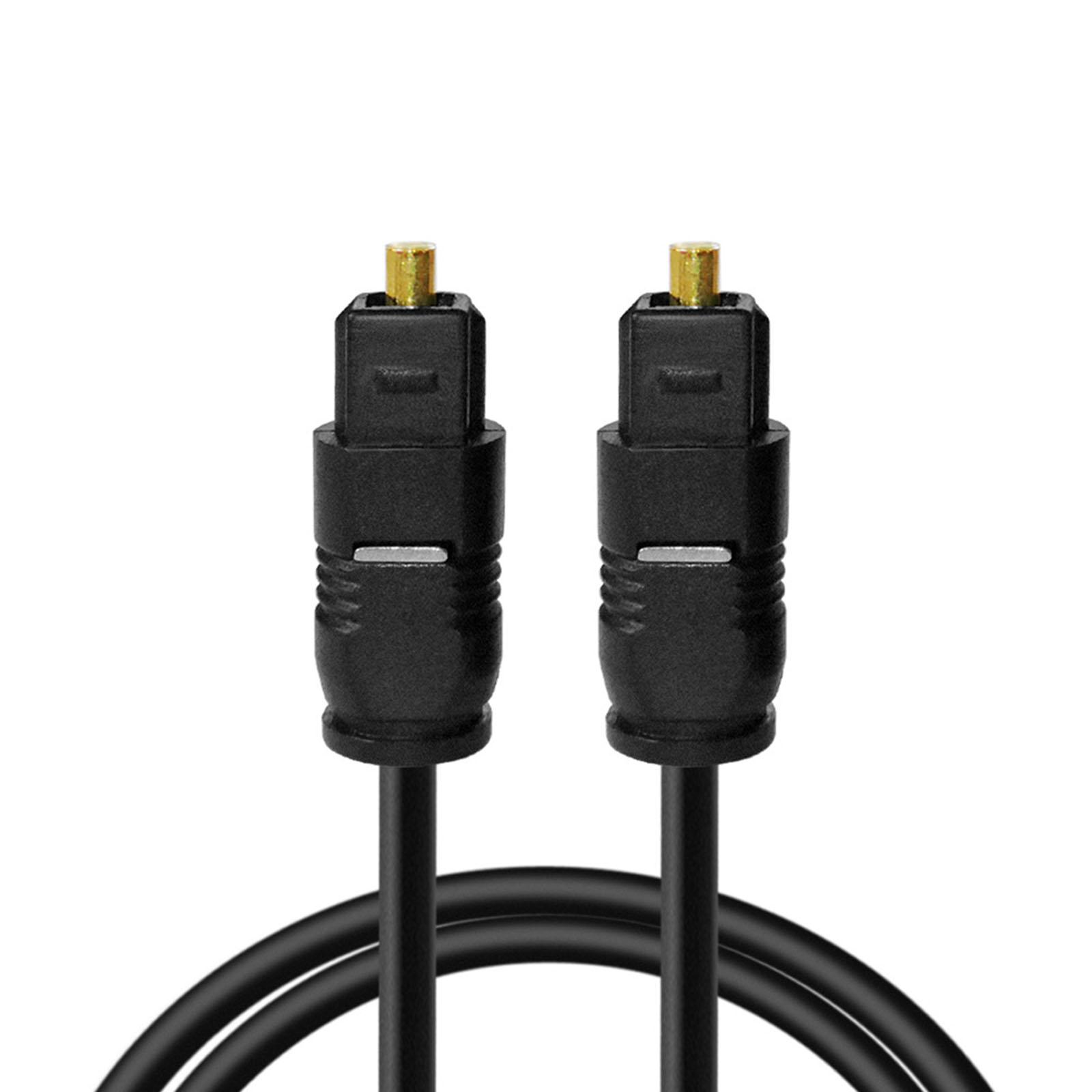 Digitales Glasfaserkabel, optisches Audiokabel, SPDIF, DVD, TosLink-Kabel, 1 m, 1,5 m, 2 m, 3/5 m, Toslink-Stecker auf Toslink-Stecker 5M von Joom DACH