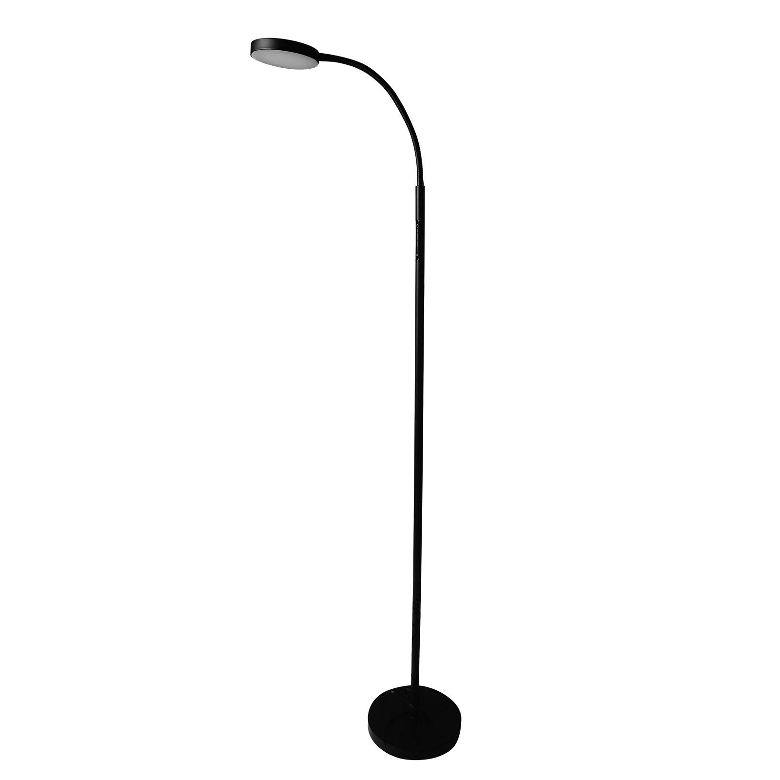 Dimmbare LED-Stehlampe, Wohnzimmer, Schlafzimmer, Stehlampe, kein Flimmern, kein blaues Licht, Augenschutz EU Plug schwarz von Joom DACH