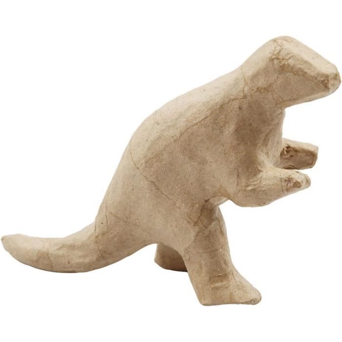 Dinosaure en papier mâché à décorer - T-rex - 12 x 20 cm von Joom DACH