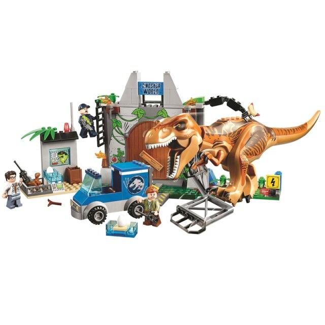 Dinosaurier-Serie Bausteine ​​Tyrannosaurus Rex Great Escape Bausteine ​​Set Spielzeug für Kinder von Joom DACH