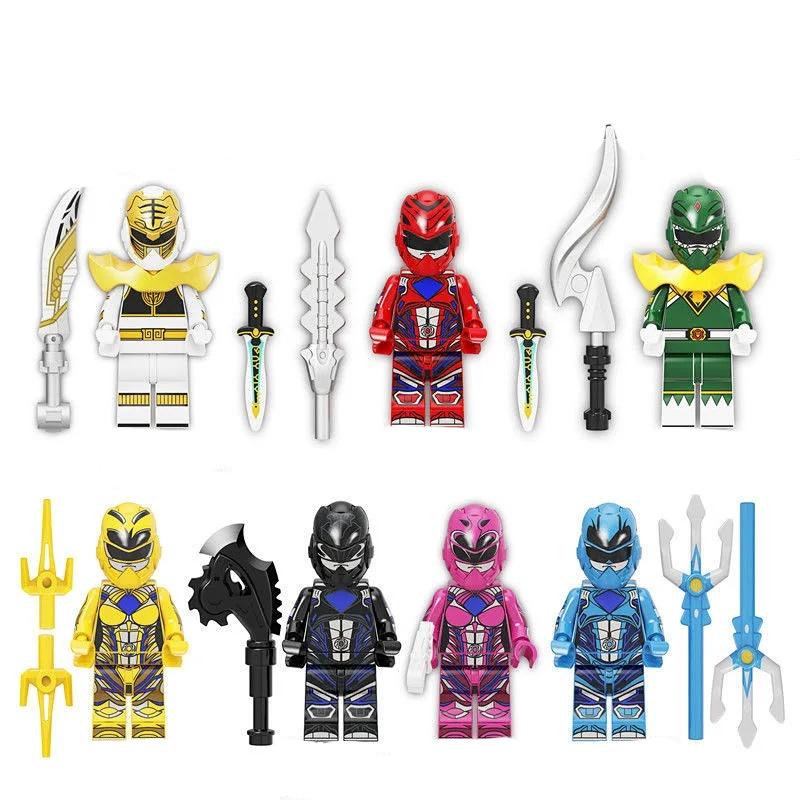 Dinosaurier Team Mecha Montage Bausteine Minifigur Lernspielzeug für Kinder von Joom DACH