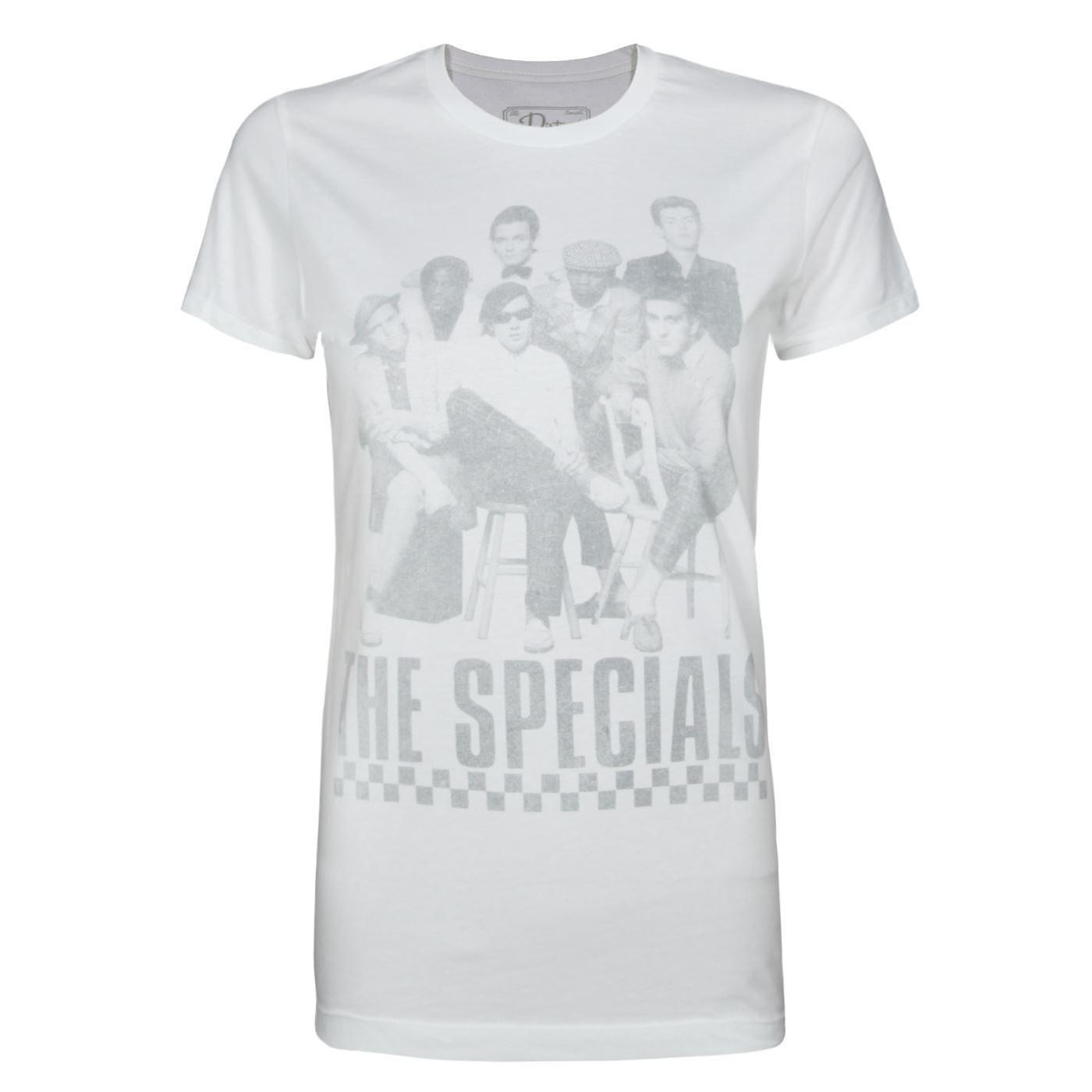 Dirty Cotton Scoundrels Damen/Damen Maggies The Specials T-Shirt L weiß von Joom DACH