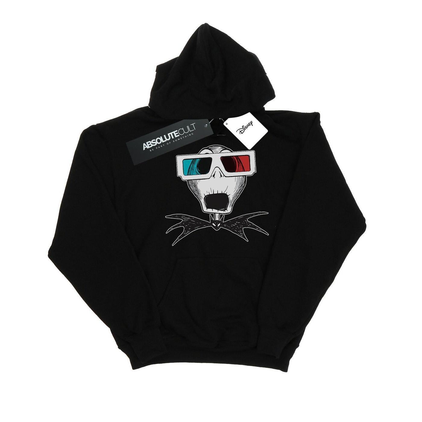 Disney Boys Nightmare Before Christmas Jack Skellington 3D-Brillen-Kapuzenpullover 9-11 Years schwarz von Joom DACH