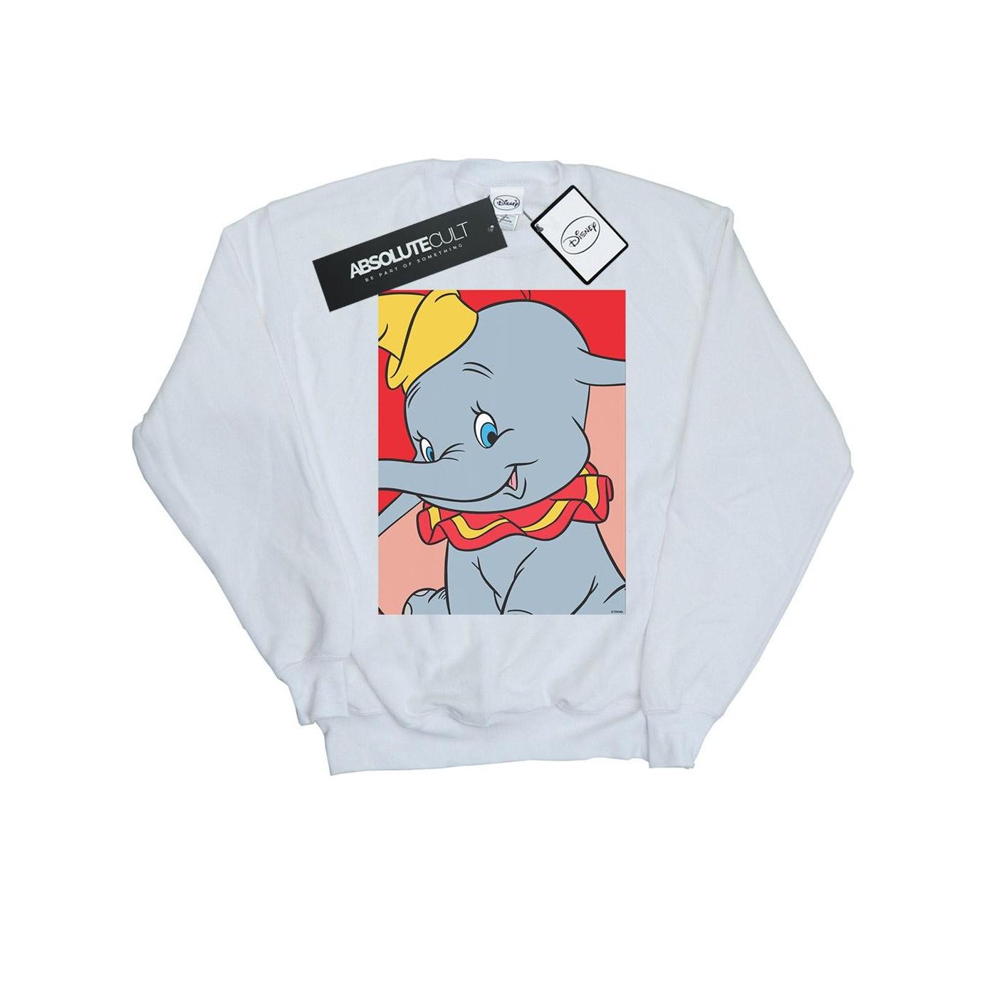 Disney Dumbo Portrait-Sweatshirt für Mädchen 7-8 Years weiß Disney Dumbo Portrait-Sweatshirt für Mädchen 7-8 Years weiß von Joom DACH