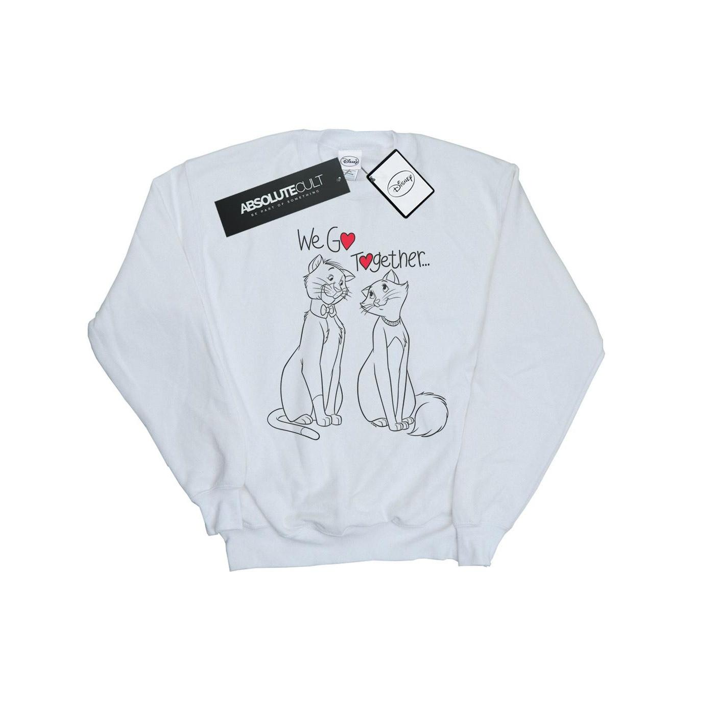 Disney Herren Aristocats We Go Together Sweatshirt M weiß Disney Herren Aristocats We Go Together Sweatshirt M weiß von Joom DACH