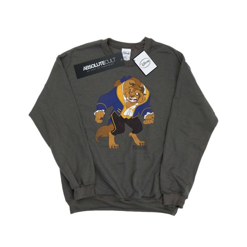 Disney Herren-Sweatshirt „Klassisch Beast“. S kohle von Joom DACH