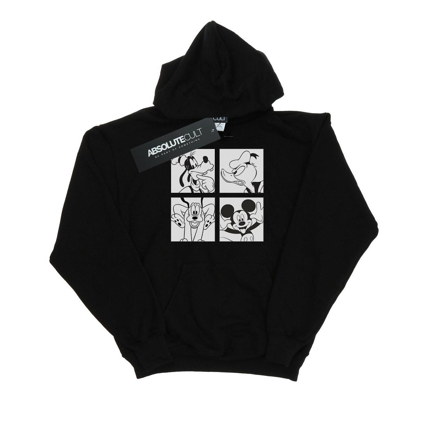 Disney Jungen-Kapuzenpullover mit Mickey, Donald, Goofy und Pluto 9-11 Years grau von Joom DACH