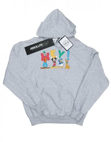 Disney Jungen Mickey Mouse Friends Hey Kapuzenpullover 5-6 Years weiß von Joom DACH