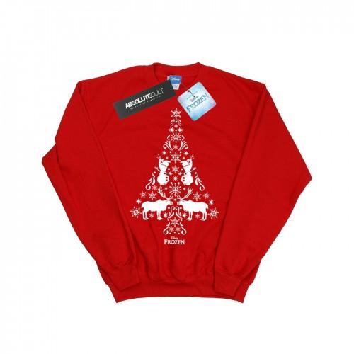 Disney Jungen-Sweatshirt „Frozen Christmas Tree“. 5-6 Years weiß von Joom DACH
