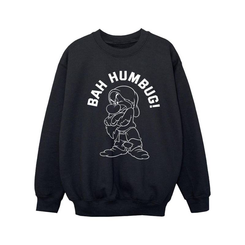 Disney Mädchen Schneewittchen Grumpy Humbug Sweatshirt 9-11 Years schwarz von Joom DACH