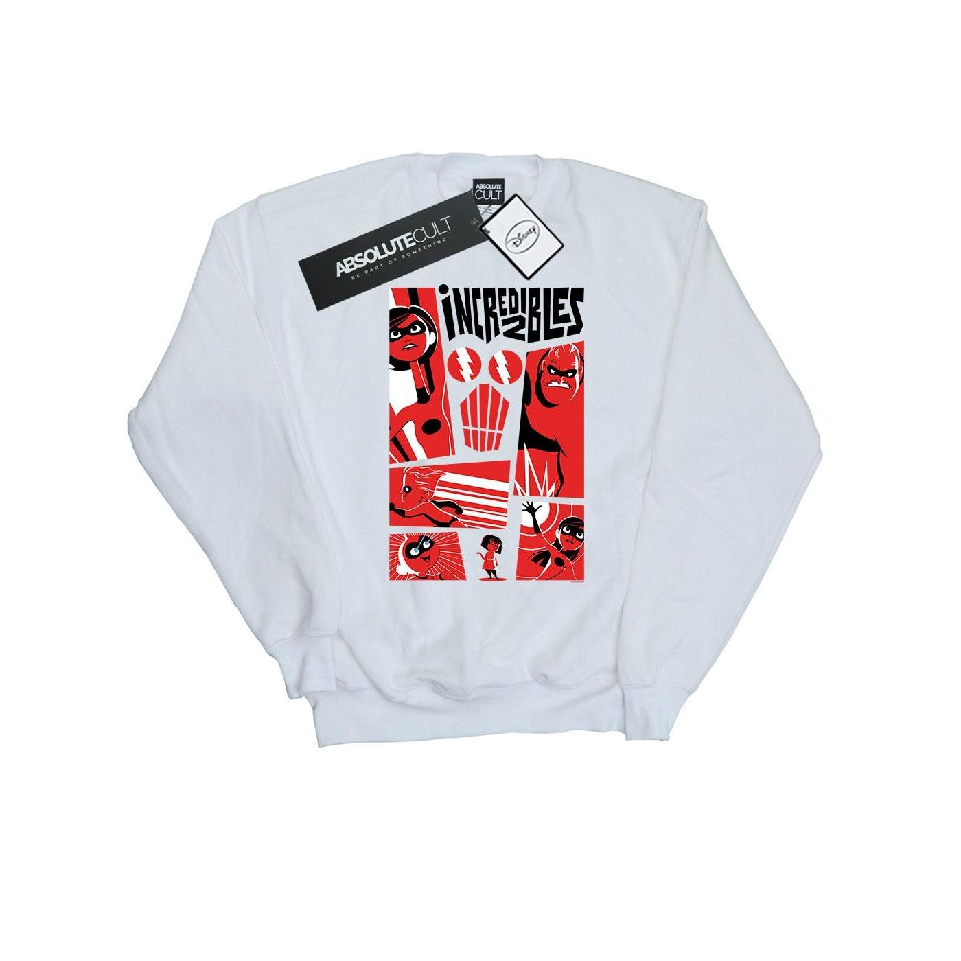 Disney Mädchen-Sweatshirt „Die Unglaublichen“ mit Collage 9-11 Years weiß Disney Mädchen-Sweatshirt „Die Unglaublichen“ mit Collage 9-11 Years weiß von Joom DACH