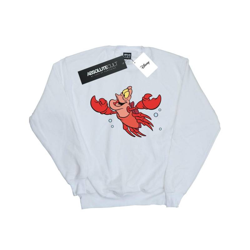 Disney Mädchen-Sweatshirt „Die kleine Meerjungfrau“ Sebastian Bubbles 9-11 Years weiß von Joom DACH