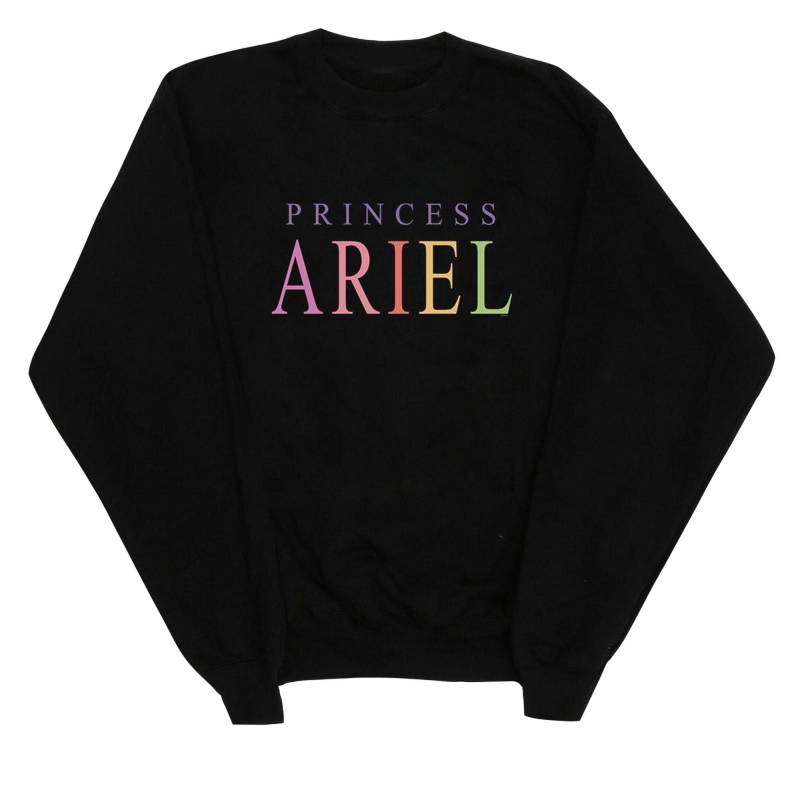 Disney-Mädchen-Sweatshirt „Die kleine Meerjungfrau“ mit Arielle-Grafik 7-8 Years schwarz von Joom DACH