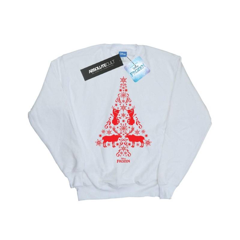 Disney Mädchen-Sweatshirt „Frozen Christmas Tree“. 12-13 weiß von Joom DACH