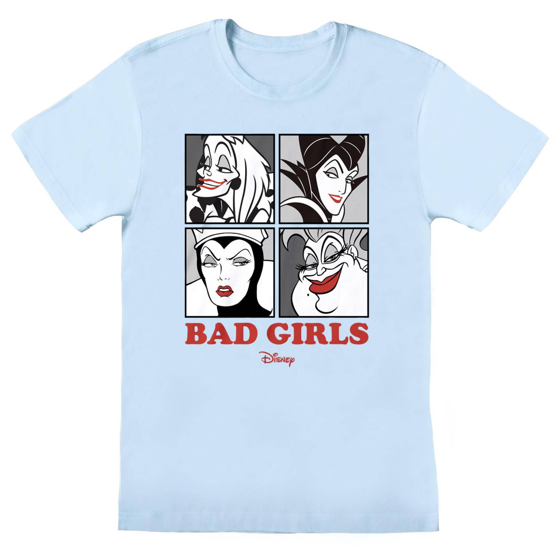 Disney Unisex Erwachsenen Bad Girls T-Shirt L blau von Joom DACH