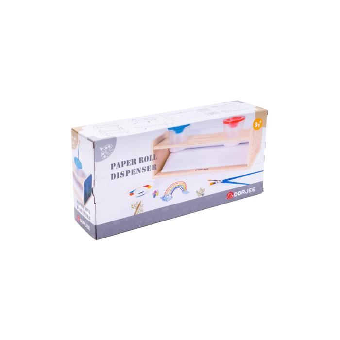 Distributeur de papier créatif - Non spécifié - 31 cm - 4 m - Inclus : 2 gobelets, 2 pinceaux, palette von Joom DACH