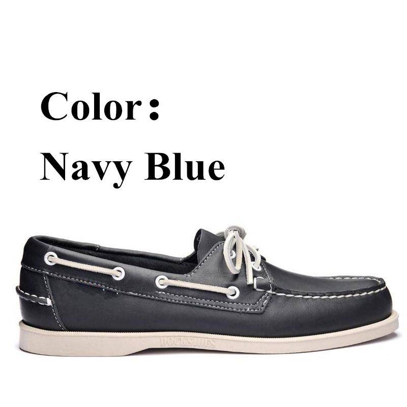 Docksides Klassische Bootsschuhe aus echtem Leder für Herren und Damen, Marineblau-Grün, Übergröße, Marken-Flachschuhe, Halbschuhe A082 37 Docksides Klassische Bootsschuhe aus echtem Leder für Herren und Damen, Marineblau-Grün, Übergröße, Marken-Flachschuhe, Halbschuhe A082 37 von Joom DACH