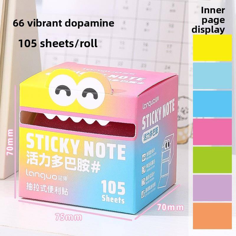 Dopamin Haftnotizen, Transparente irisierende Ausziehbare Memo-Notizen, Mini-Notizblock, Farbige Haftnotizen für Notizen und Bemerkungen Post-it notes Dopamin Haftnotizen, Transparente irisierende Ausziehbare Memo-Notizen, Mini-Notizblock, Farbige Haftnotizen für Notizen und Bemerkungen Post-it notes von Joom DACH