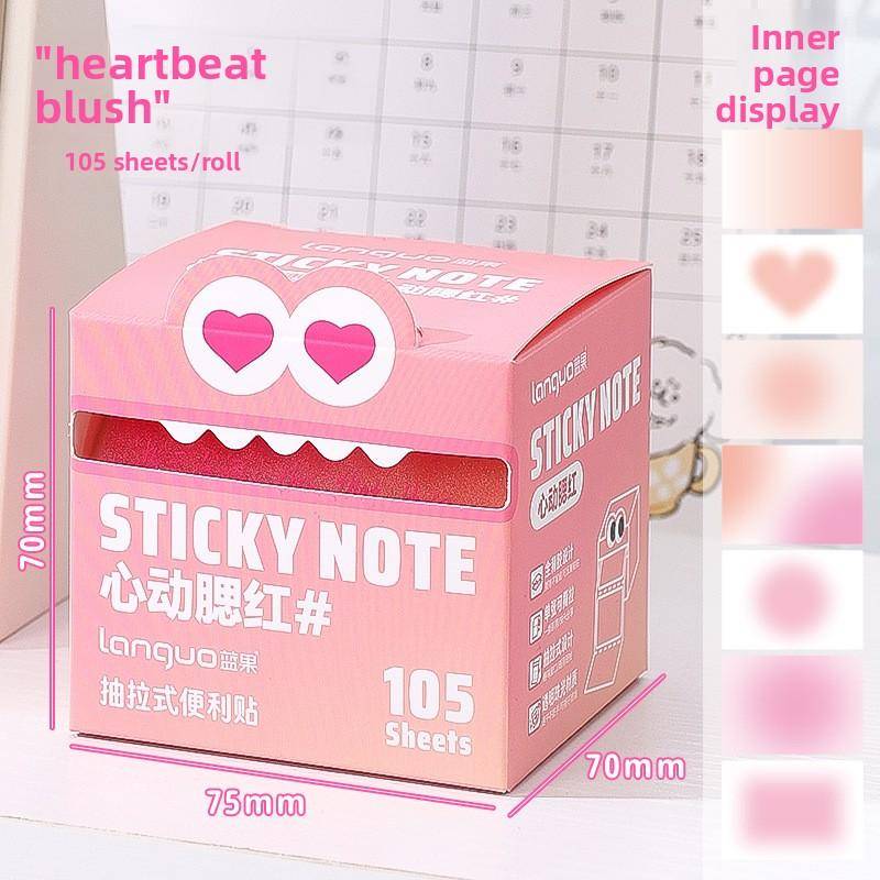 Dopamin Haftnotizen, Transparente irisierende Ausziehbare Memo-Notizen, Mini-Notizblock, Farbige Haftnotizen für Notizen und Bemerkungen Post-it notes Dopamin Haftnotizen, Transparente irisierende Ausziehbare Memo-Notizen, Mini-Notizblock, Farbige Haftnotizen für Notizen und Bemerkungen Post-it notes von Joom DACH