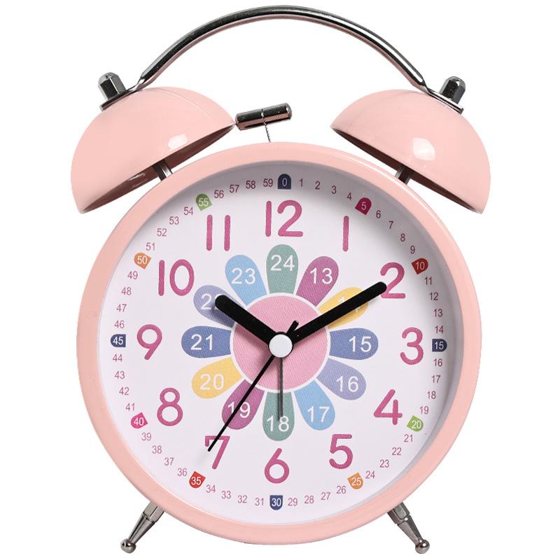 Doppelglocken Kinderwecker Zeitlehrer Schlafzimmer Tischuhr Leise Nicht tickend Bürouhr mit Nachtlicht B rosa Doppelglocken Kinderwecker Zeitlehrer Schlafzimmer Tischuhr Leise Nicht tickend Bürouhr mit Nachtlicht B rosa von Joom DACH