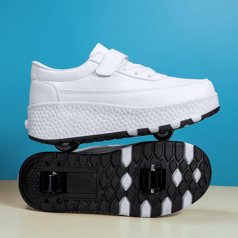 Doppelrad Rollschuhe für Kinder Studenten Rollschuhe Teenager Skates 39 von Joom DACH