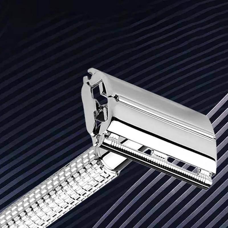 Doppelschneidiger klassischer Rasierhobel, manueller Rasierer für Männer mit Bart, Rasiermesser, Halsschneider onesize Doppelschneidiger klassischer Rasierhobel, manueller Rasierer für Männer mit Bart, Rasiermesser, Halsschneider onesize von Joom DACH