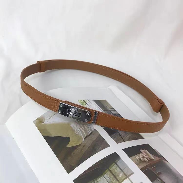 Doppelseitig verstellbarer dünner Gürtel mit elastischer Schnalle – vielseitiges Sommerkleid-Accessoire für Damen von Joom DACH