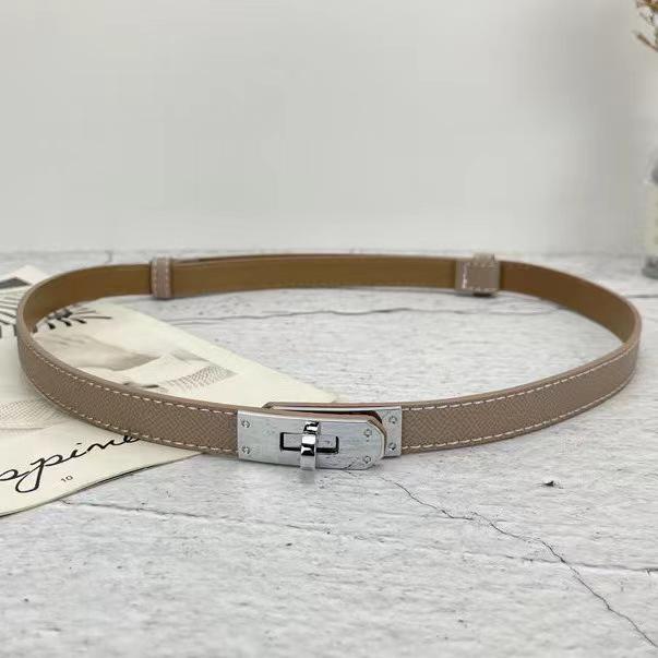 Doppelseitig verstellbarer dünner Gürtel mit elastischer Schnalle – vielseitiges Sommerkleid-Accessoire für Damen von Joom DACH