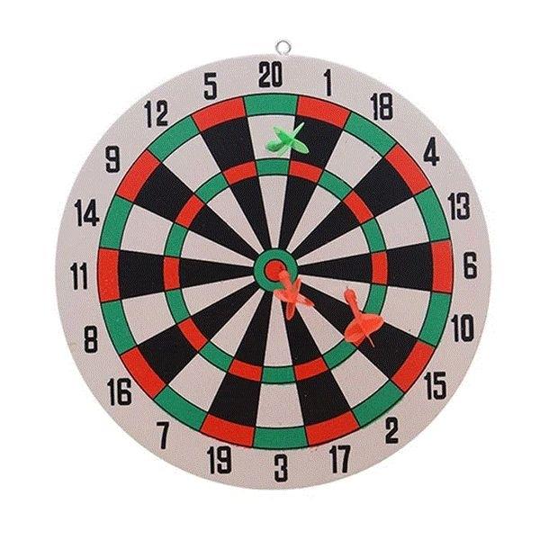 Doppelseitige Dartscheibe 30 cm 3 Pfeile 1 doppelseitige Zielscheibe von Joom DACH