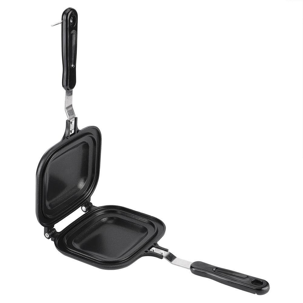 Doppelseitige Multifunktions-Bratpfanne Sandwich-Toaster Frühstücksmaschine Antihaft-Backform von Joom DACH